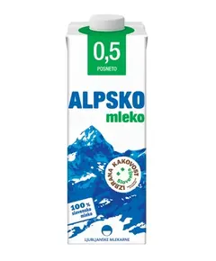 Alpsko qumësht  0.5% 1L 1/12