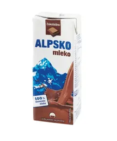 Alpsko qumësht qokollade 200ml 1/24