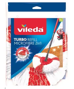 Vileda turbo mop refill 2in1