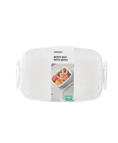 Kuti per ruajtje Bento Box 460ml / bardhë, Ngjyra: Bardhë