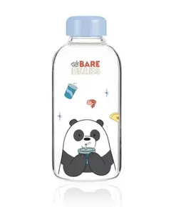 Shishe qelqi We Bare Bears 600ml Panda, Ngjyra: E përzier