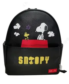 Çanta shpine Snoopy Summer, Ngjyra: Zezë