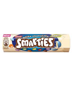 SMARTIES white choco tube 24x34g /P24