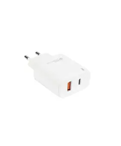 Mbushës telefoni USB 20W 2Port USBA; USB C PD3.0 / White "