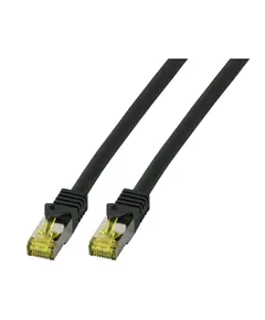 Kabëll Patchkabel CAT6a RJ45 SFTP PIMF  15m / Black