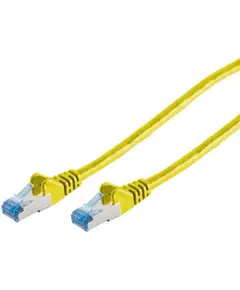 Kabëll Patchkabel CAT a6a RJ45  SFTP  PIMF  0,5m / Yellow