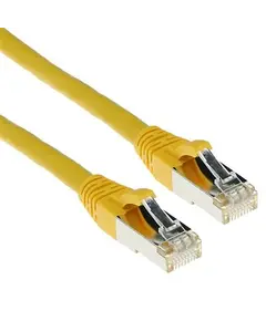 Kabëll Patchkabel CAT6a RJ45  SFTP PIMF  2m / Yellow