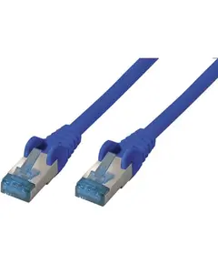 Kabëll Patchkabel CAT a6a RJ45  SFTP  PIMF  0,5m / Blue