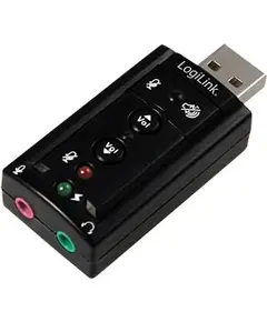 USB Adapter Soundkarte USB 2.0 LogiLink 3D