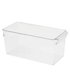 IKEA KLIPPKAKTUS Kuti ruajtjeje transparente për frigorifer 32x14x15