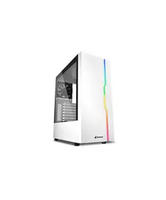 Shtepizë e zbrazet (Case)Sharkoon RGB Slider White ATX / White