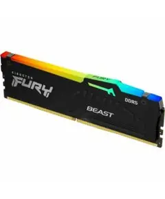 Ram për PC Kingston  DIMM, DDR5, 32GB, 6000MHz, CL32, 1.35V, Fury Best, RGB KF560C36BBEA-32