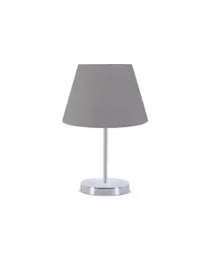 LT02-102 LAMBARIO-GREY-FABRIC HEAD/METAL BODY/PLASTIC BASE-1XE27-MAX40W-PORTABLE LUMINAIRE