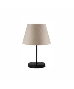 LT02-103 LAMBARIO-SAND BEIGE-FABRIC HEAD/METAL BODY/PLASTIC BASE-1XE27-MAX40W-PORTABLE LUMINAIRE