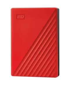 External WD My Passport  2.5'' 4 TB USB 3.2 / Red , Ngjyra: Kuqe