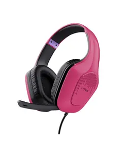 Dëgjuese Gaming TRUST  3.5mm  20Hz\ - 20,000Hz, 90dB -GXT415P / Pink, Ngjyra: Rozë