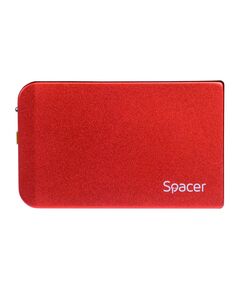 External HDD 2.5" Case USB 3.0 /Red, Ngjyra: Kuqe