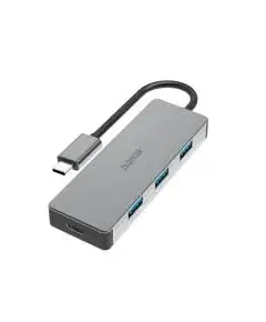 Konvertues Hama USB-C-HUB, 4 PORTE, USB 3.2 GEN2, 10 GBIT  S200105