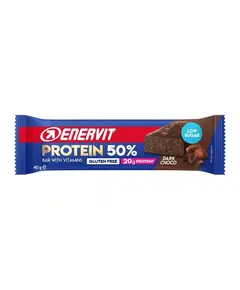 Enervit protein bar dark choco 50% 40g /P30