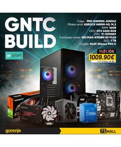 GNTC BUILD i7-12700KF / 16GB RAM / 1TB SSD / RTX 4060 8GB