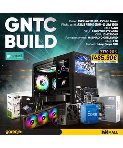 GNTC BUILD i7-12700KF / 32GB RAM / 1TB SSD / RTX 4070 12GB