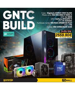 GNTC BUILD i9-14900KS / 2x32GB RAM/ 1TB SSD / RTX 4070TI 12GB