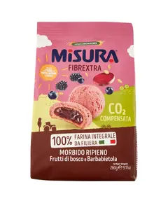 Biskota me fruta mali, MISURA, 260g/P8