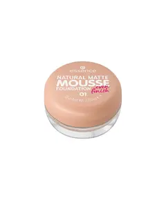 essence NATURAL MATTE MOUSSE FOUNDATION 01