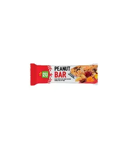 Peanut bar milkchocolate raisins&cranberries 30gr /P20