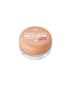 essence NATURAL MATTE MOUSSE FOUNDATION 02