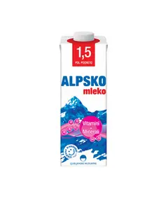 Alpsko qumësht vitamin 1.5% 1L 1/12