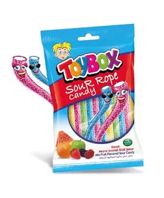 TOYBOX SOUR ROPE CANDY 70GR /P12