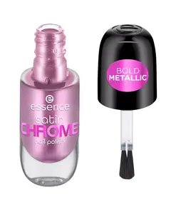 essence satin CHROME nail polish 02