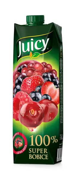 Juicy Super fruta mali 100% 1l/P6