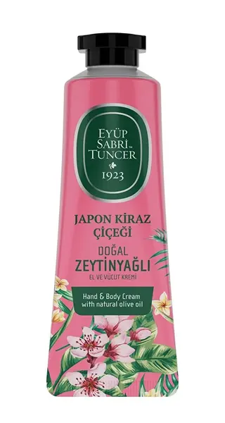 Krem për duar dhe trup me vaj ulliri 50ml - Japanese cherry blossom /P96, Ngjyra: Kuqe