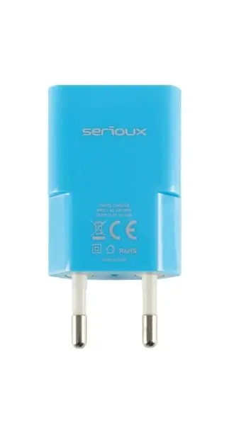 Adapter për prizë Serioux / Blue ", Ngjyra: Kaltërt