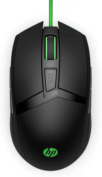 Maus Gaming HP PAV 300 GRNCable  / Black