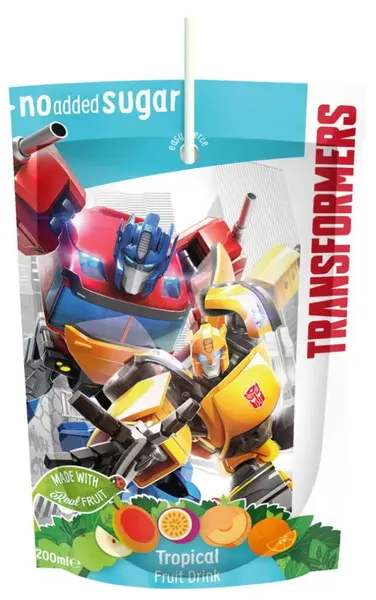 Transformers tropical fruit 200ml /P10