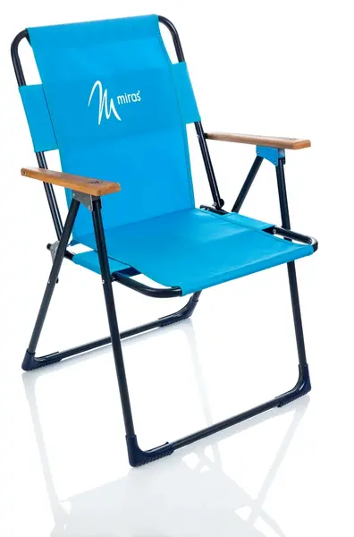 FOLDABLE CHAIR/BLUE, Ngjyra: Kaltërt