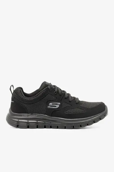 SKECHERS BURNS AGOURA 52635 BBK BLACK, Madhësia: 46, Ngjyra: Zezë