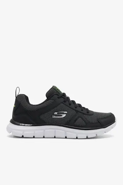 SKECHERS TRACK BUCOLO 52630 BKW BLACK, Madhësia: 44, Ngjyra: Zezë