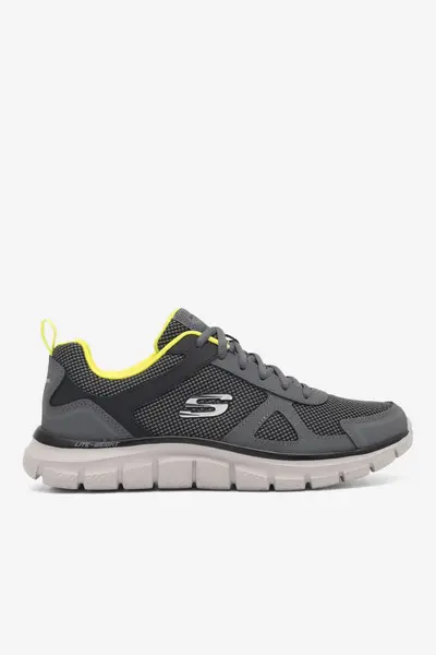 SKECHERS TRACK BUCOLO 52630 CCLM GREY, Madhësia: 44, Ngjyra: Hiri