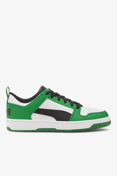 PUMA REBOUND LAYUP LO SL JR 37049024 GREEN, Madhësia: 38 1/2, Ngjyra: Gjelbërt