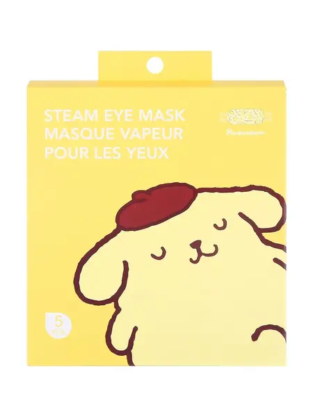 Maskë për sy Sanrio Characters Steam (Grapefruit, Pompompurin 5copë)