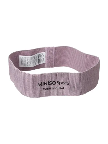 MINISO Sports - Yoga Resistance Band for Legs and Butt (Thin)(Vjollce), Ngjyra: Rozë