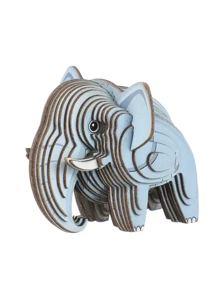 3D Mini Puzzle me kafshë (Elefant)