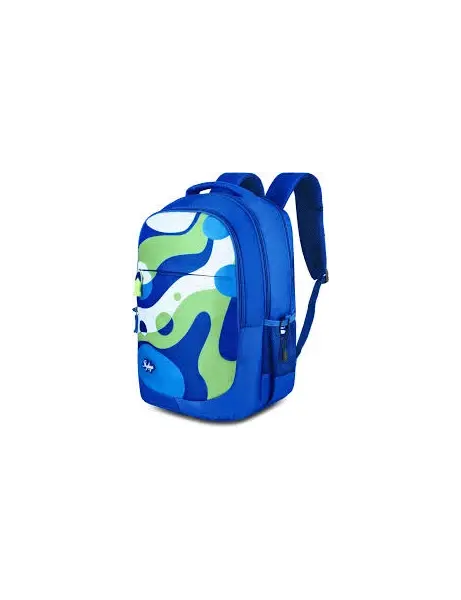 Squad 04 school backpack space blue