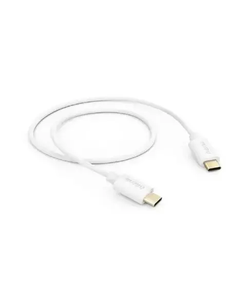 Kabëll HAMA, USB TYPE-C – USB TYPE-C, 1.0 M 201590 /White