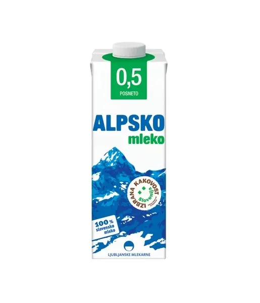 Alpsko qumësht  0.5% 1L 1/12