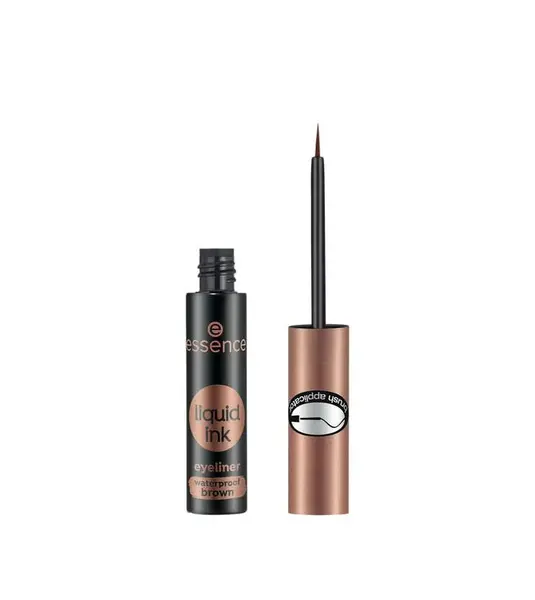 essence liquid ink eyeliner waterproof brown 02